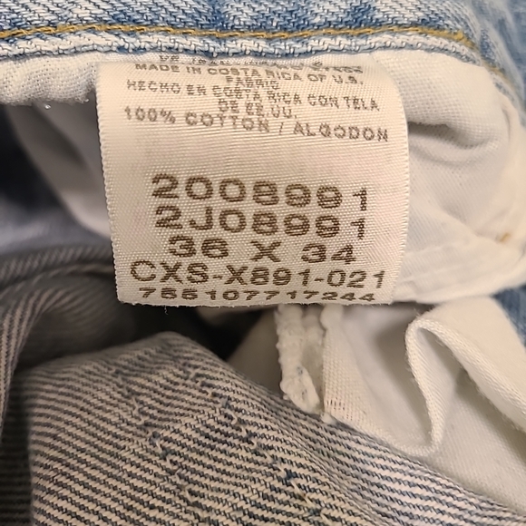 Lot Of 3 Vintage Pants Lee's,Ez's - Picture 10 of 11